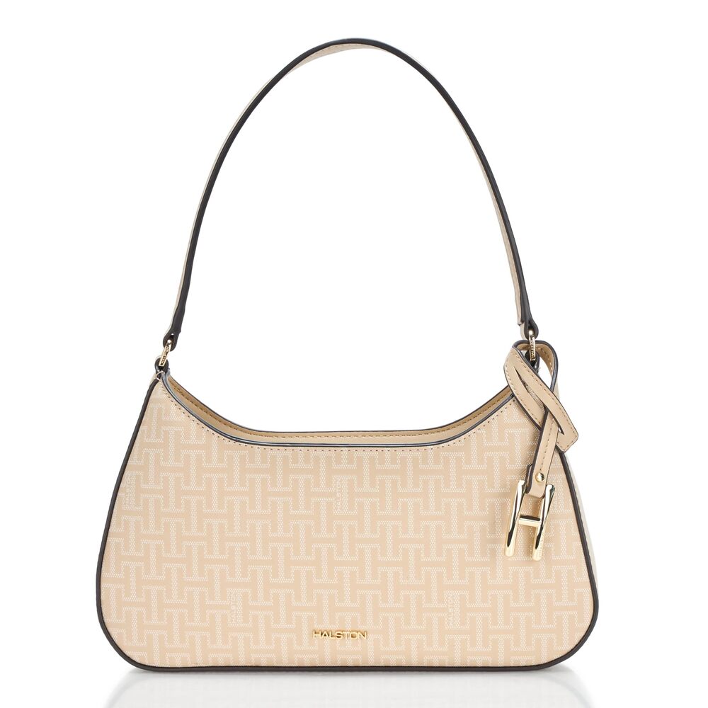 8383 H HALSTON Handbags Shoulder, Desert Sand/Cream, One Size
